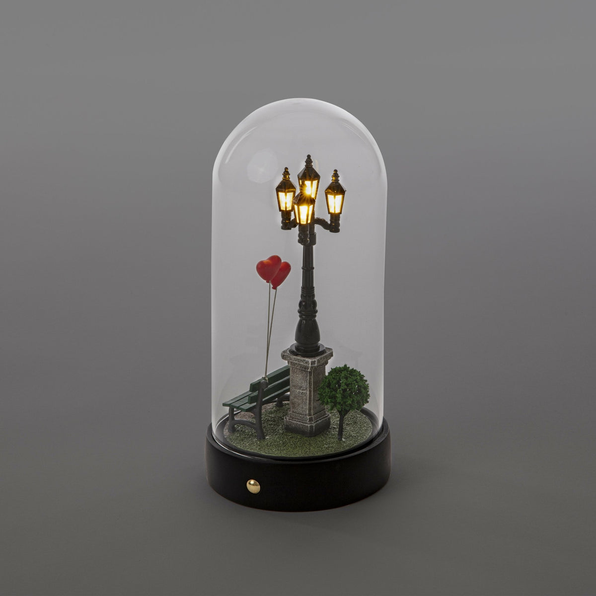Lampe sans fil sous cloche en verre 11 cm My Little Valentine - Seletti - The Cool Republic