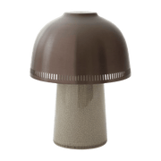 Lampe sans fil taupe et bronze Raku SH8 - &tradition - The Cool Republic