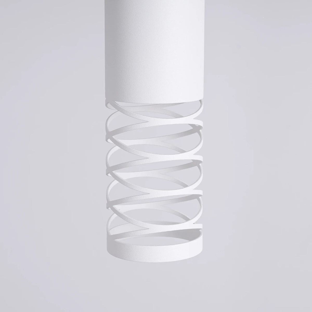 Lampe suspendue en acier blanc 8x125cm Lami 1 - Sollux - The Cool Republic