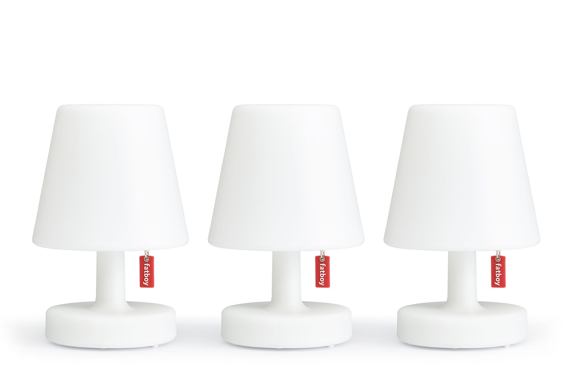 Lampes sans fil blanc set de 3 Edison The Mini - Fatboy - The Cool Republic