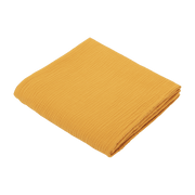 Lange en gaze de coton 90 x 90 cm jaune tournesol Les Petits - The Cool Republic - The Cool Republic