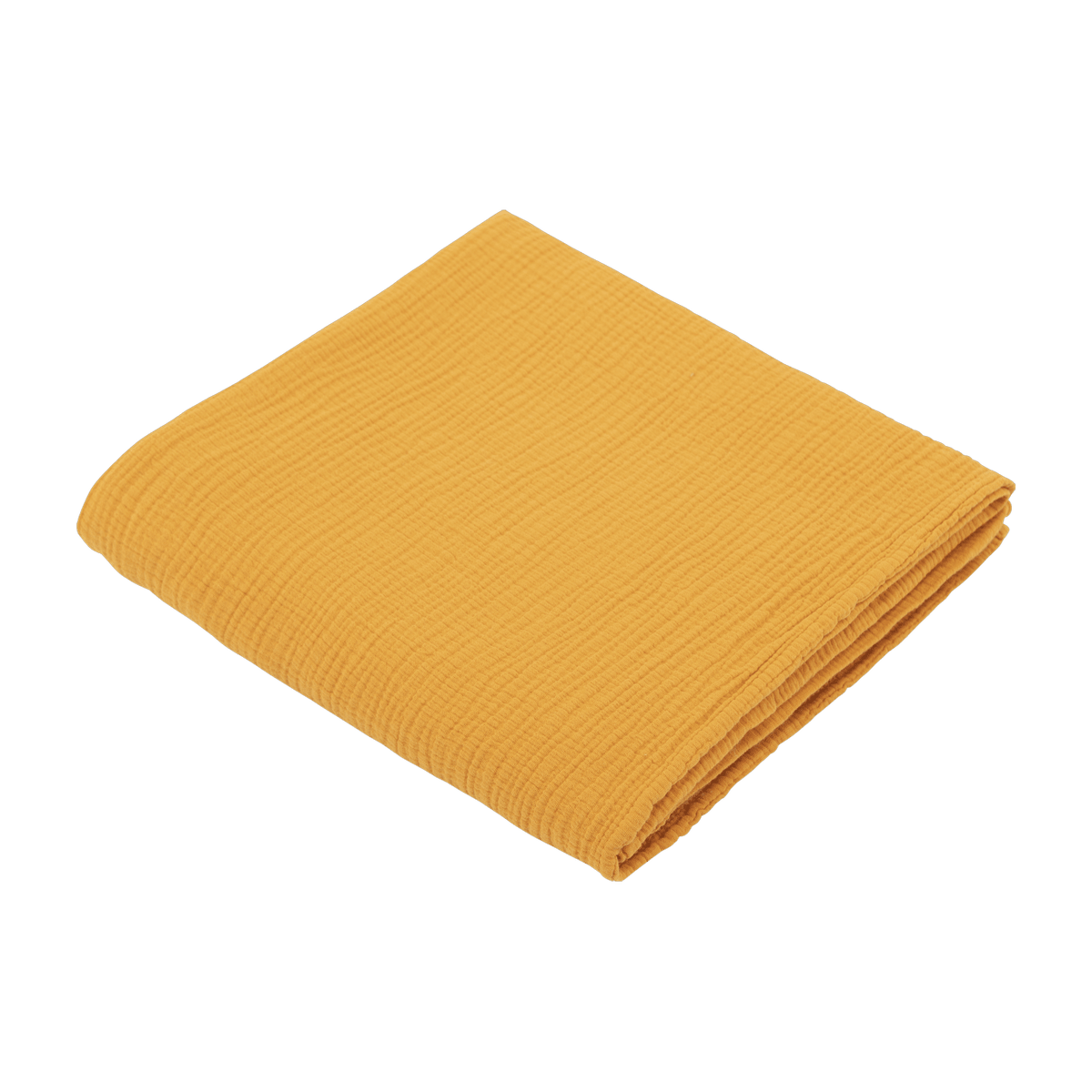 Lange en gaze de coton 90 x 90 cm jaune tournesol Les Petits - The Cool Republic - The Cool Republic