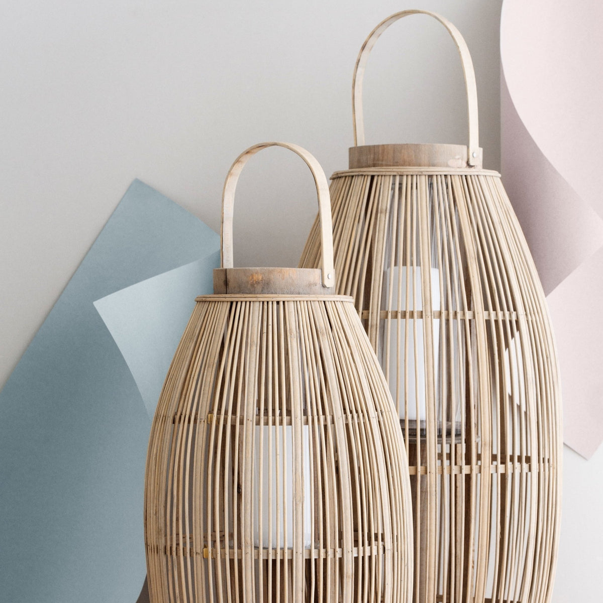 Lanterne en bambou Aleta S - Broste Copenhagen - The Cool Republic