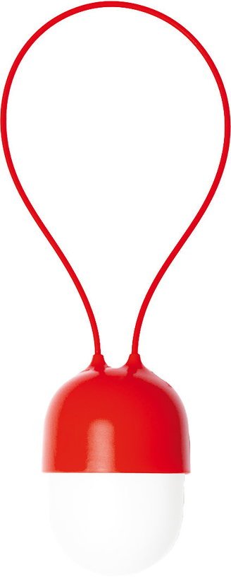Lanterne nomade rouge 9,8 cm Clover - Lexon Design - The Cool Republic