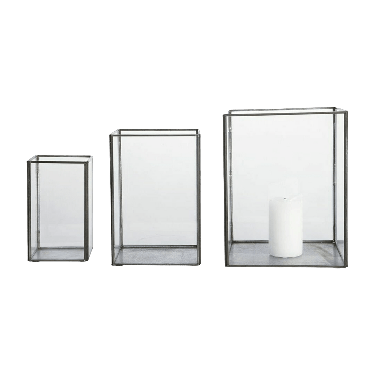 Lantern Pillar Black Antique - House Doctor - The Cool Republic