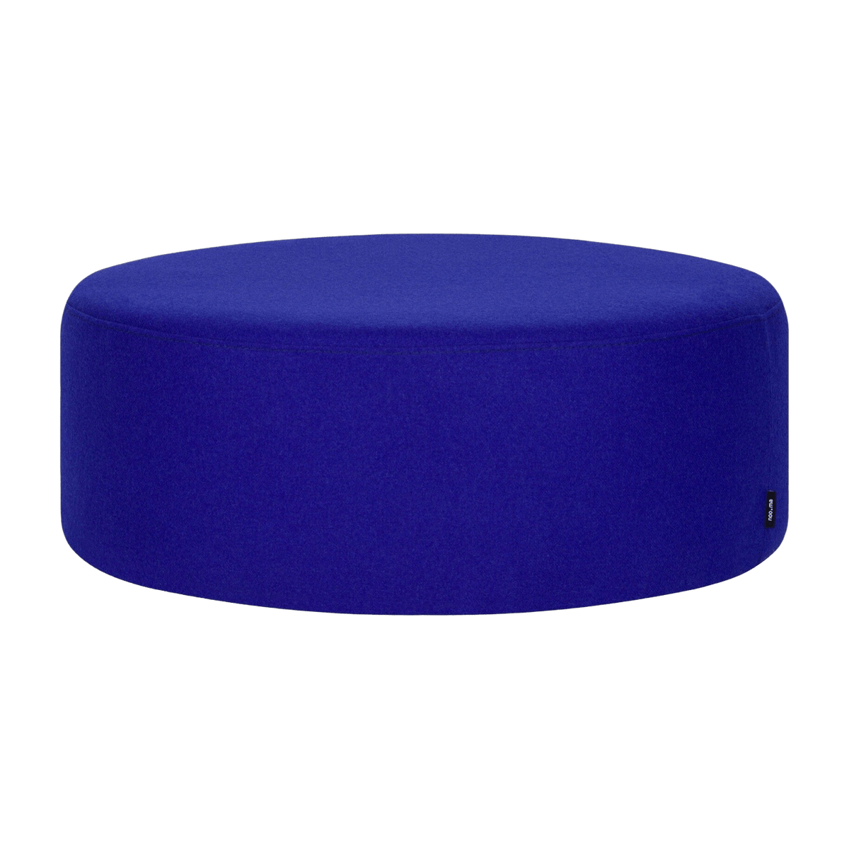Large pouf en laine myrtille 25 cm Folk - noo.ma - The Cool Republic