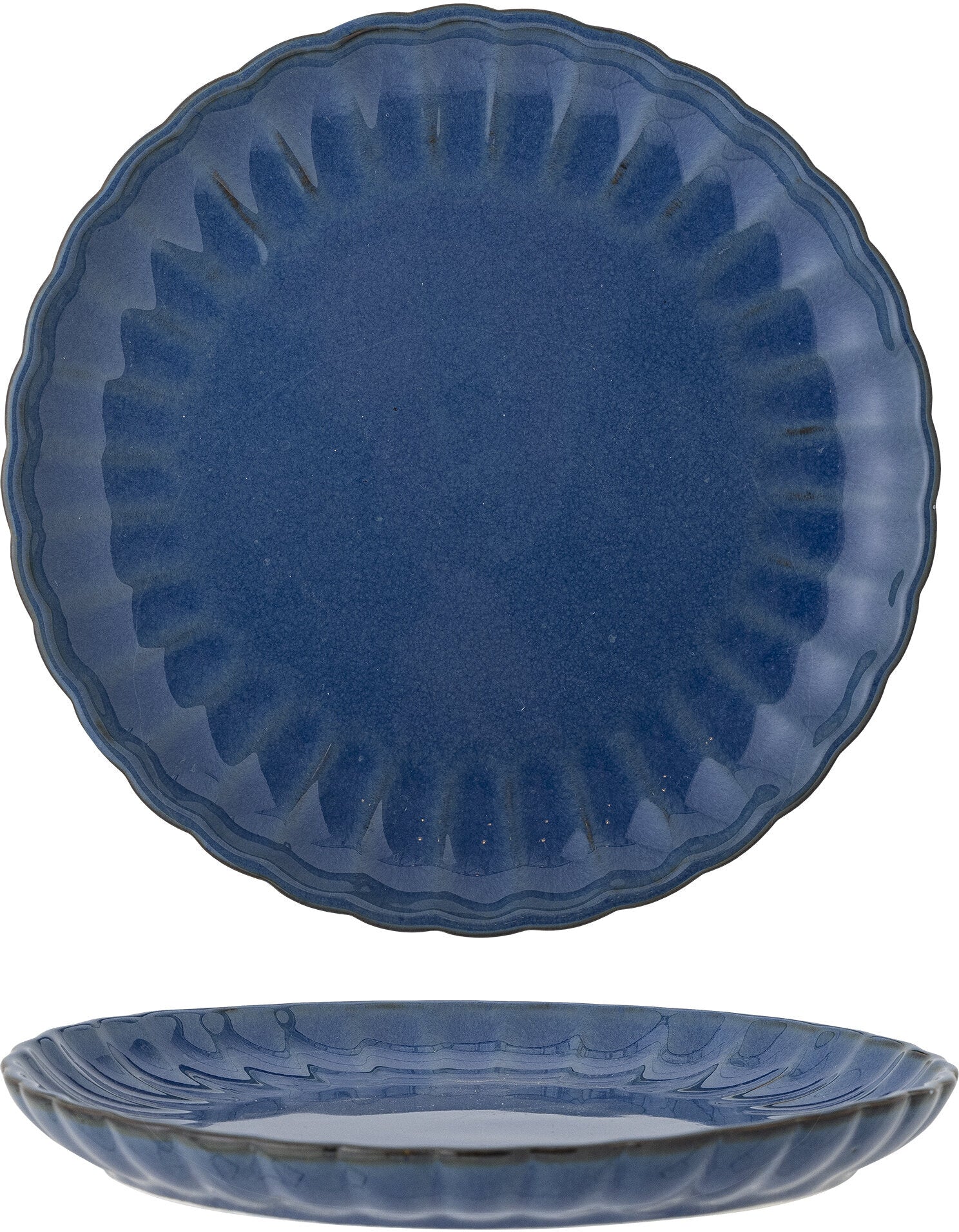 Latina Assiette Bleu Grès - Bloomingville