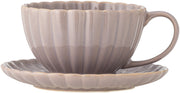 Latina Tasse Avec Soucoupe Rose Grès - Bloomingville