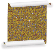 Lé de papier peint jaune Hassanatou - MUES Design - The Cool Republic