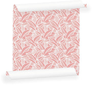 Lé de papier peint rose Robinson - MUES Design - The Cool Republic