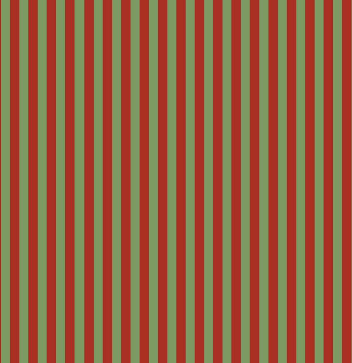 Lé de papier peint rouge cardinal et vert sauge Ernest 27 - Mues Design - The Cool Republic