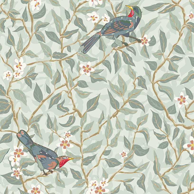 Lé de papier peint Usha - MUES Design - The Cool Republic