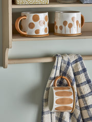 Linora Mug Brown Stoneware - Bloomingville