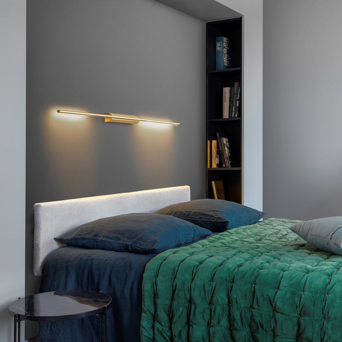 Liseuse murale double en laiton L Link - CVL Luminaires - The Cool Republic