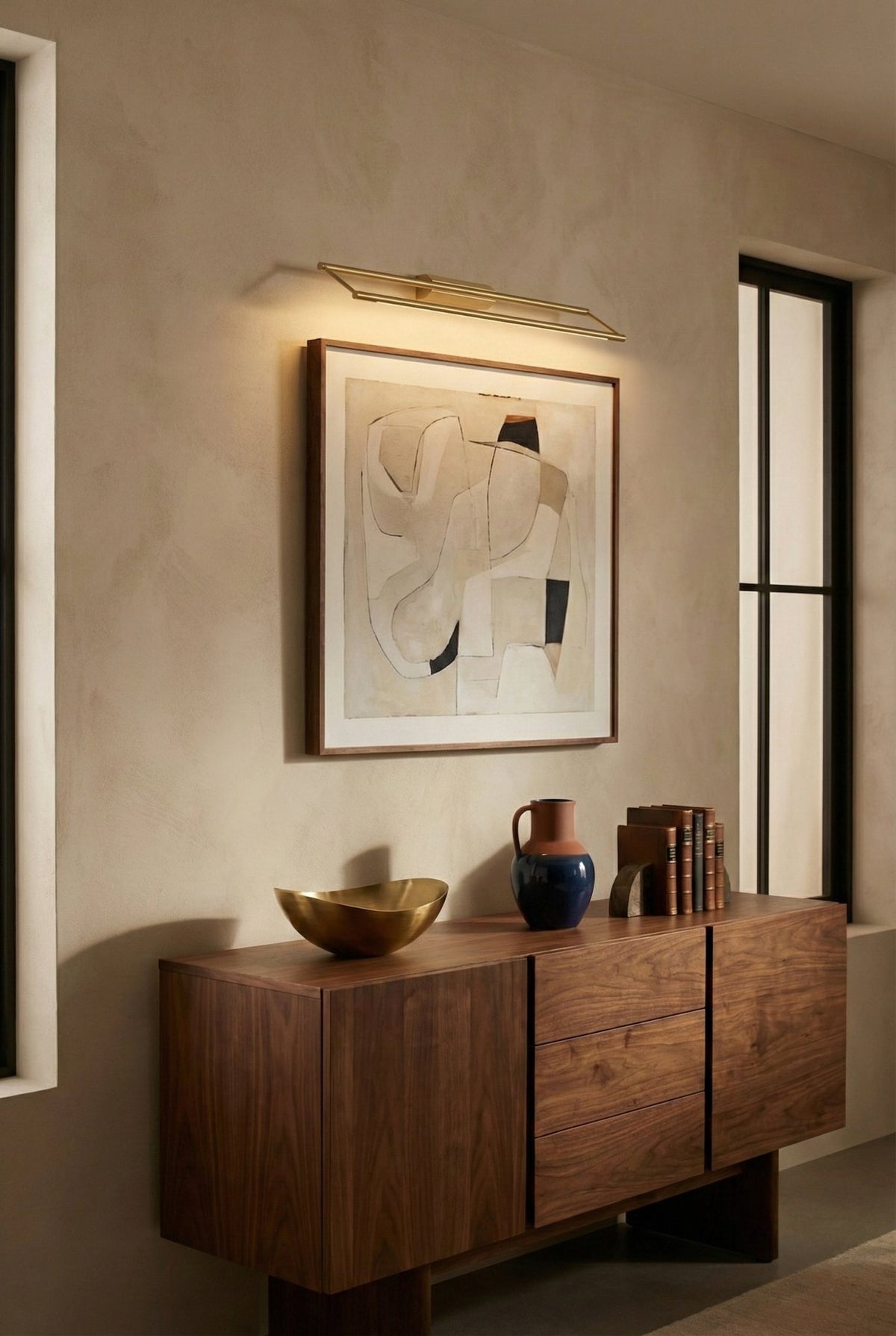 Liseuse murale en laiton 58 cm Link - CVL Luminaires - The Cool Republic