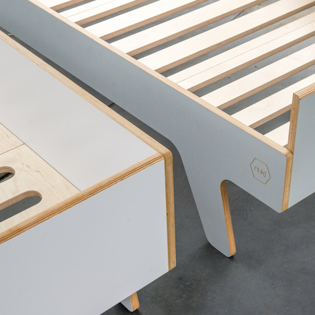 Lit blanc pour enfant 160x80 cm Dream- Nuki Shop - The Cool Republic