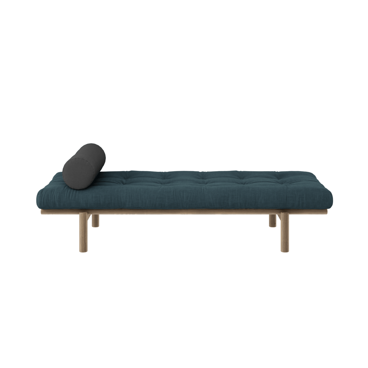 Lit de jour en pin massif avec matelas bleu 72x200cm Next - Karup Design - The Cool Republic