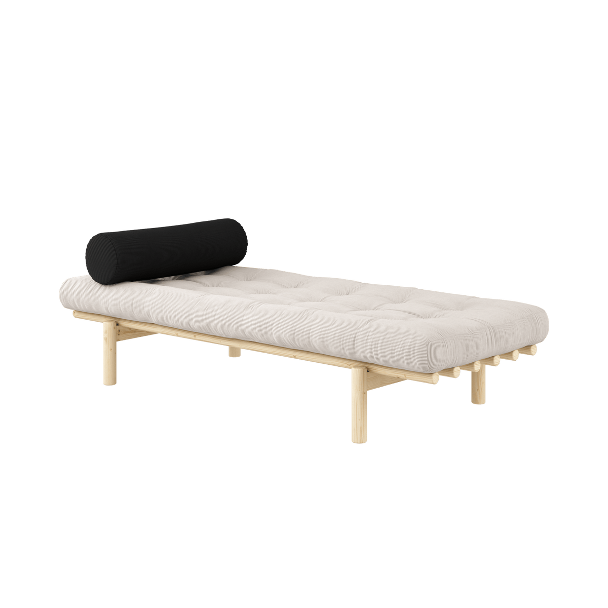 Lit de jour en pin massif avec matelas ivoire 72x200cm Next - Karup Design - The Cool Republic