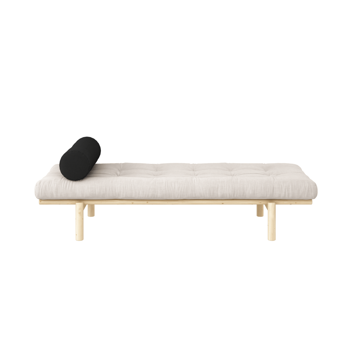Lit de jour en pin massif avec matelas ivoire 72x200cm Next - Karup Design - The Cool Republic