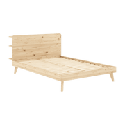 Lit en pin clair laqué 140 x 200 cm Retreat - Karup Design - The Cool Republic