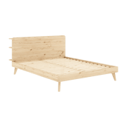 Lit en pin clair laqué 160 x 200 cm Retreat - Karup Design - The Cool Republic