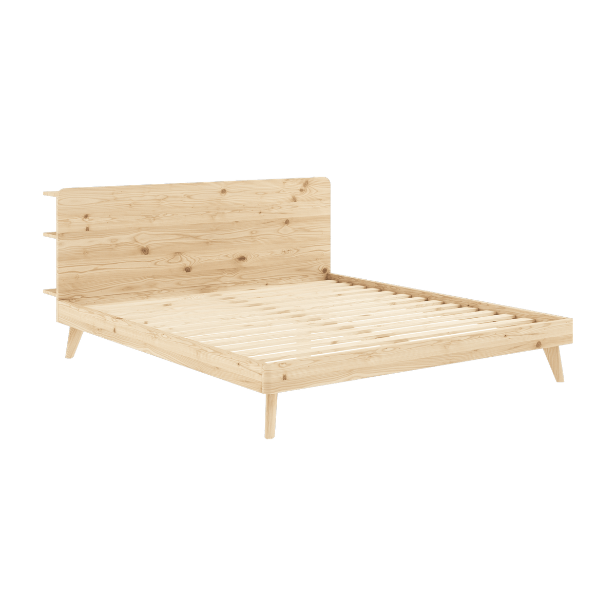 Lit en pin clair laqué 180 x 200 cm Retreat - Karup Design - The Cool Republic
