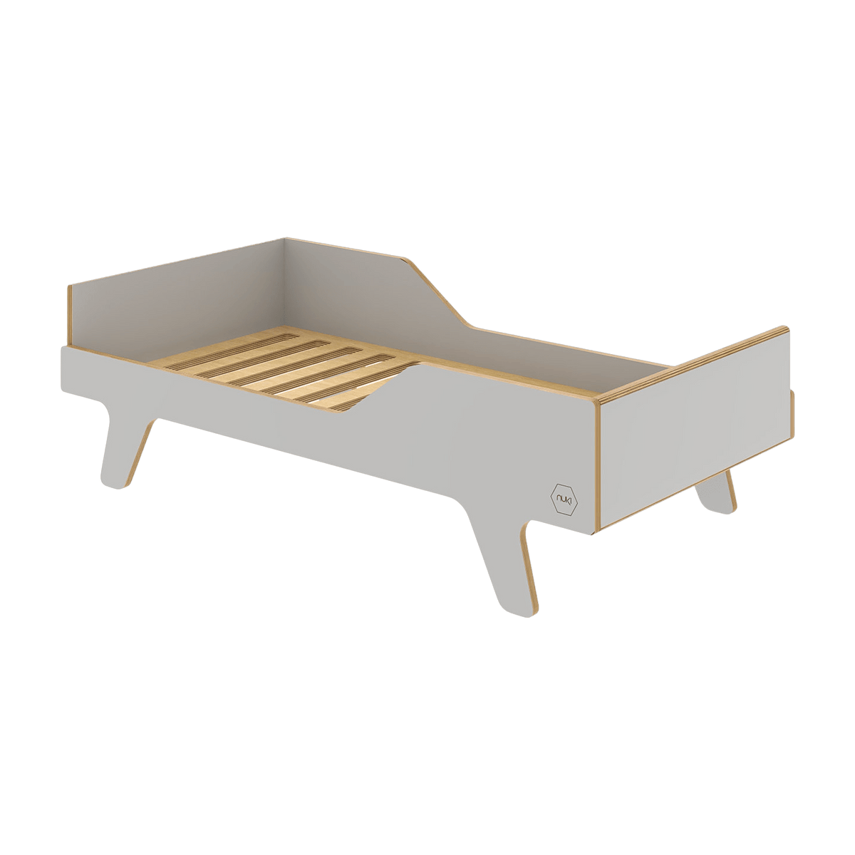 Lit gris pour enfant 140x70 cm Dream- Nuki Shop - The Cool Republic