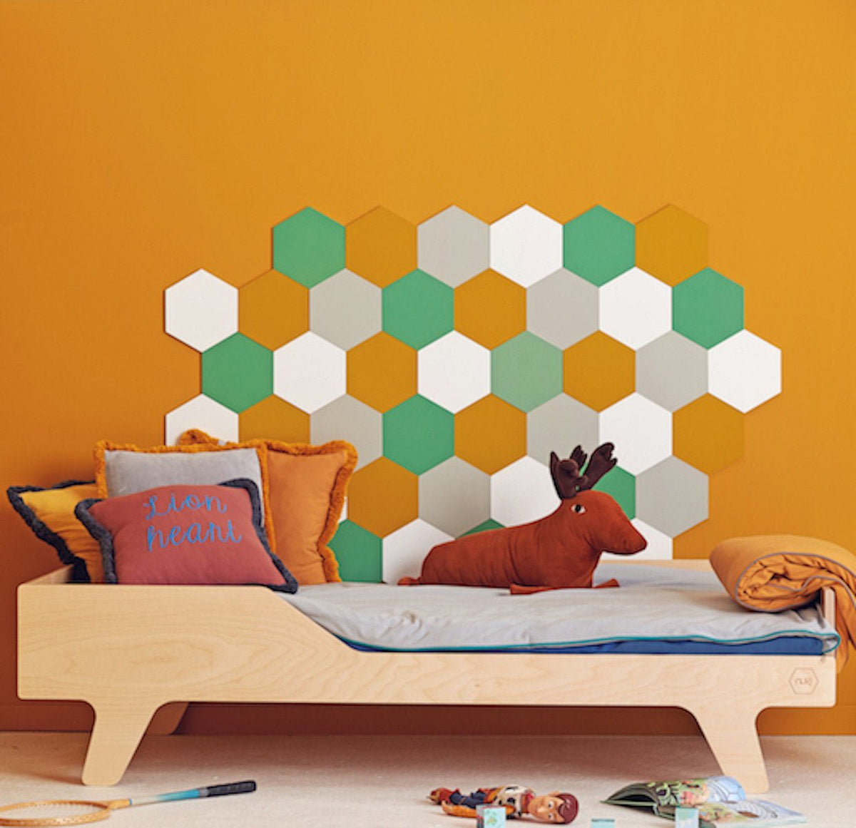 Lit gris pour enfant 180x90 cm Dream- Nuki Shop - The Cool Republic
