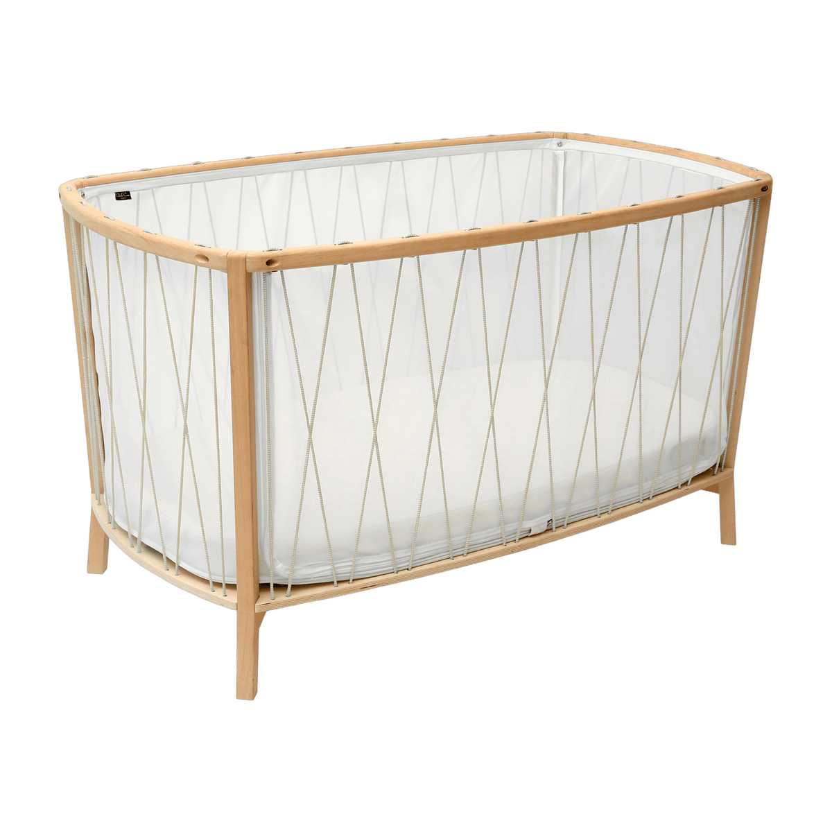 Lit lacets desert avec matelas coco naturel Kimi - Charlie Crane - The Cool Republic