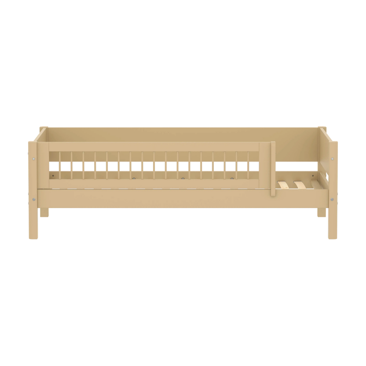 Lit pour enfant à barreaux en bois beige 210x101x66,5cm White - Flexa — vue 6