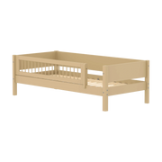 Lit pour enfant à barreaux en bois beige 210x101x66,5cm White - Flexa