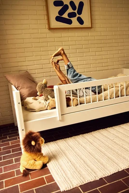 Lit pour enfant à barreaux en bois blanc 210x101x66,5cm White - Flexa — vue 5