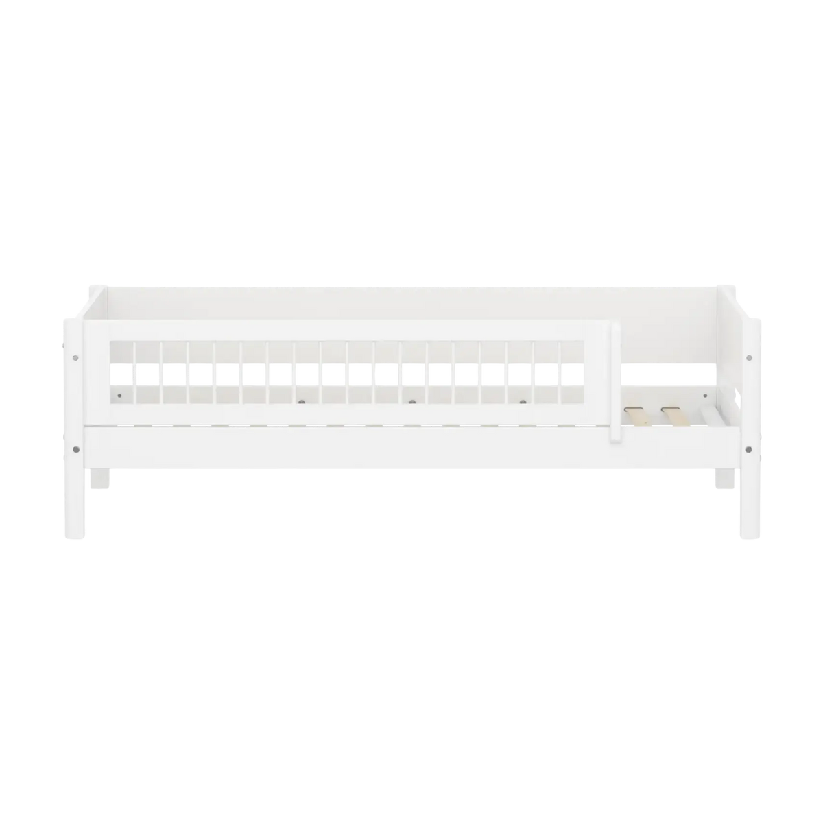 Lit pour enfant à barreaux en bois blanc 210x101x66,5cm White - Flexa — vue 8