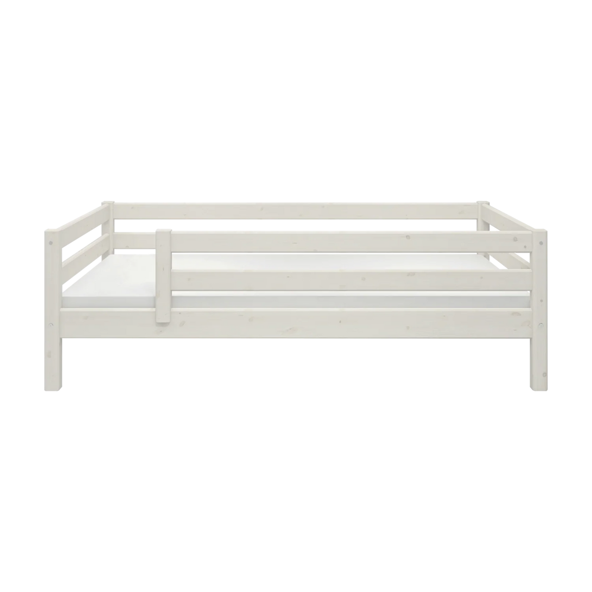 Lit pour enfant à barreaux en pin blanc 210x100x66,5cm Classic - Flexa — vue 7