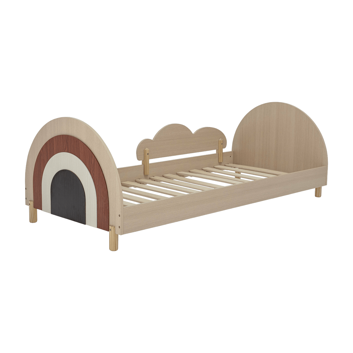 Lit pour enfant en bois 90 x 200 cm Charli - Bloomingville Mini - The Cool Republic