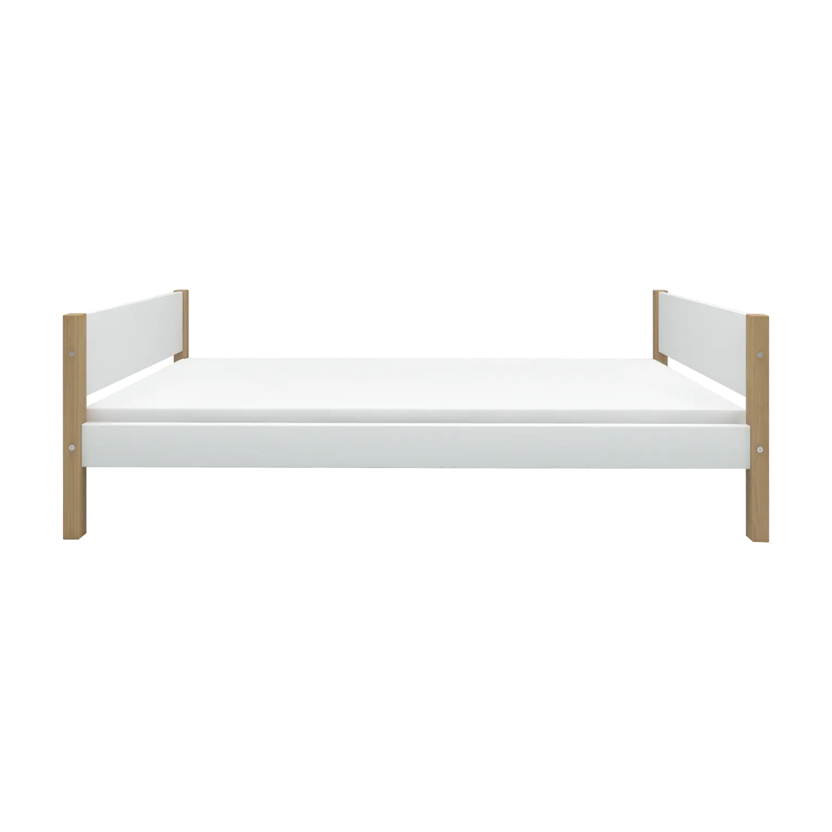 Lit pour enfant en chêne naturel et bois blanc 208x99,3x66,5cm Nor - Flexa — vue 5