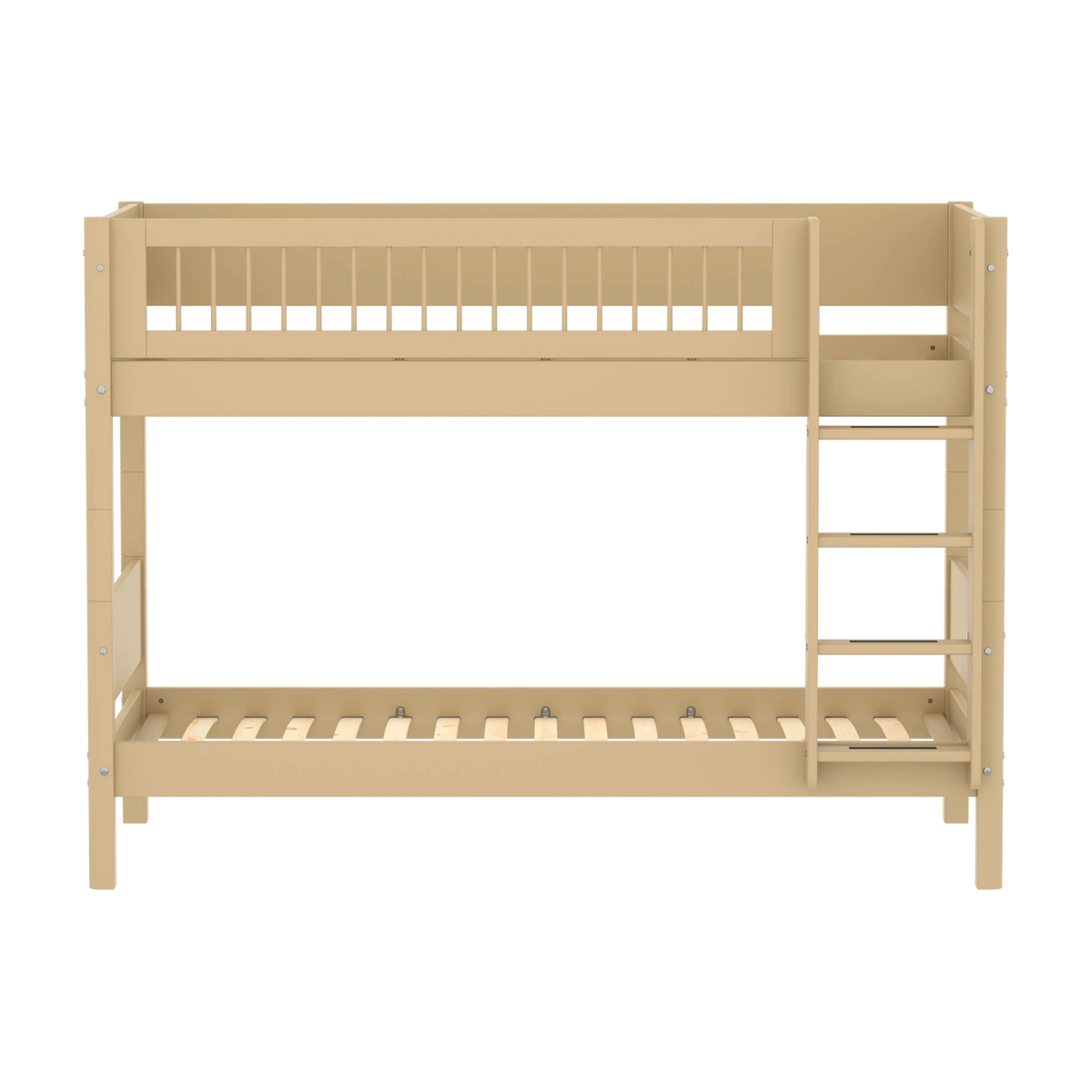 Lit superposé pour enfant en bois beige 210x109x154cm White - Flexa — vue 6