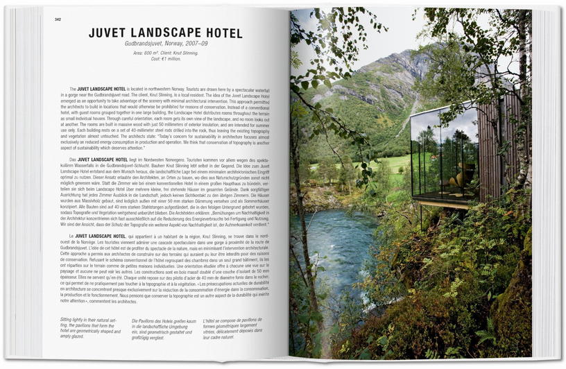 Livre relié 14x19,5cm 624 pages Green Architecture - Taschen - The Cool Republic