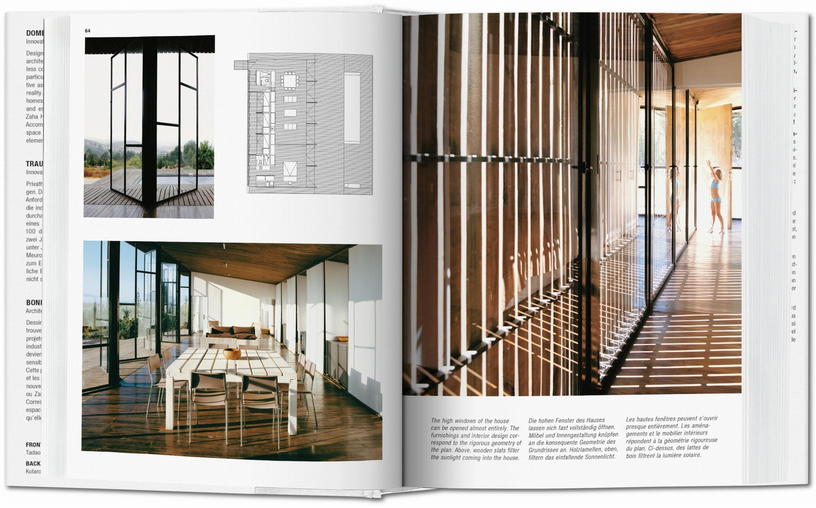 Livre relié 14x19,5cm 688 pages "100 Contemporary Houses" - Taschen - The Cool Republic