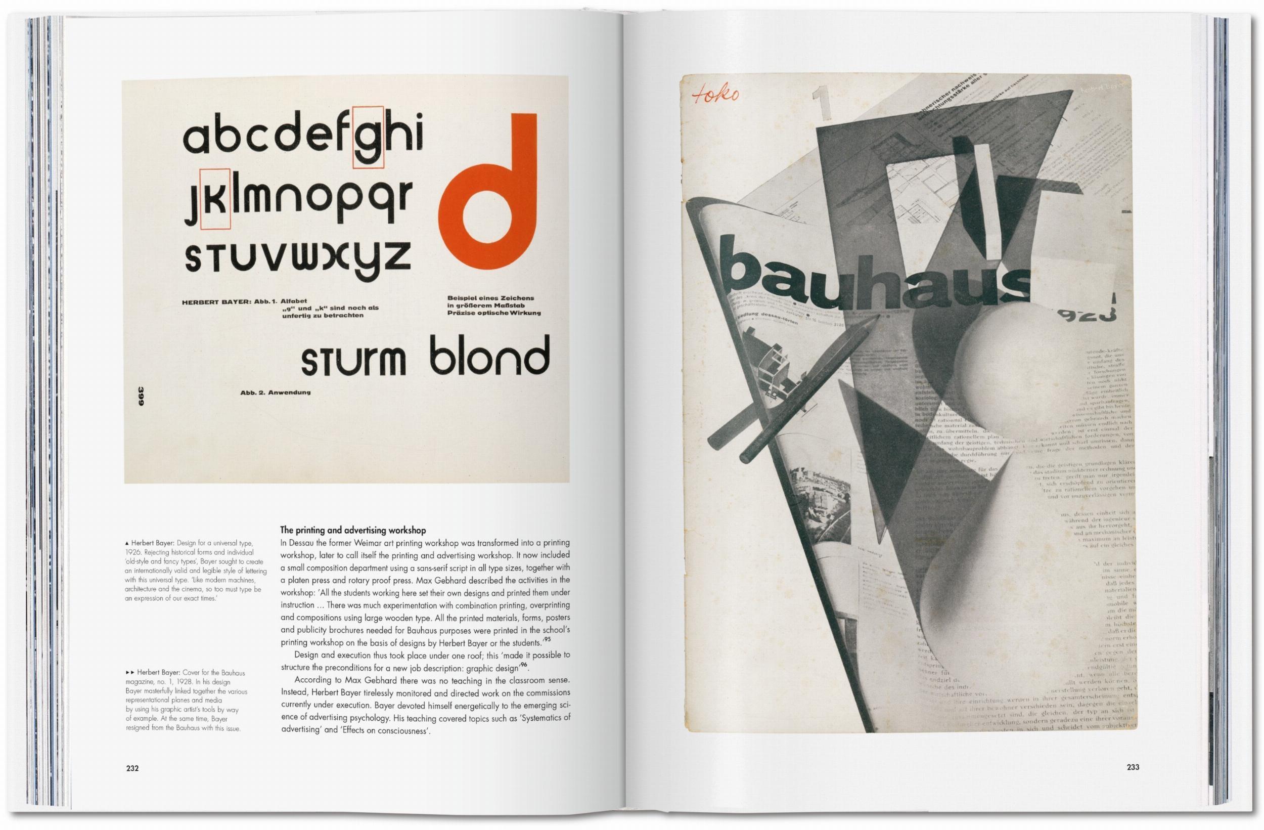 Livre relié 25x34cm 400 pages Bauhaus Édition actualisée - Taschen