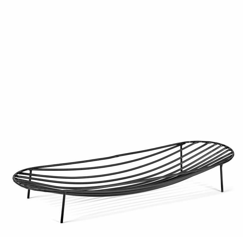 Long panier noir 45 x 14,5 cm Nana - Serax - The Cool Republic