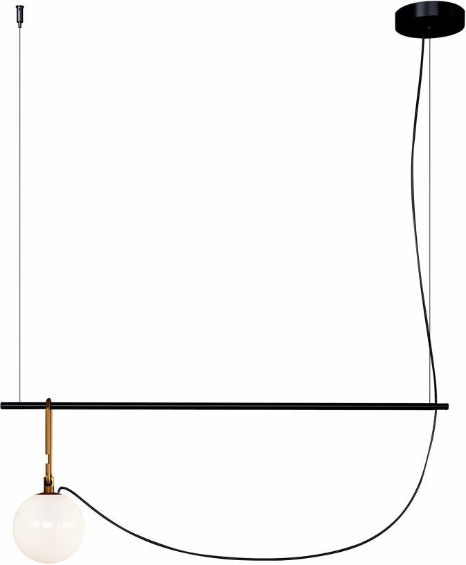 Longue suspension 14 cm noire Neri&Hu - Artemide - The Cool Republic