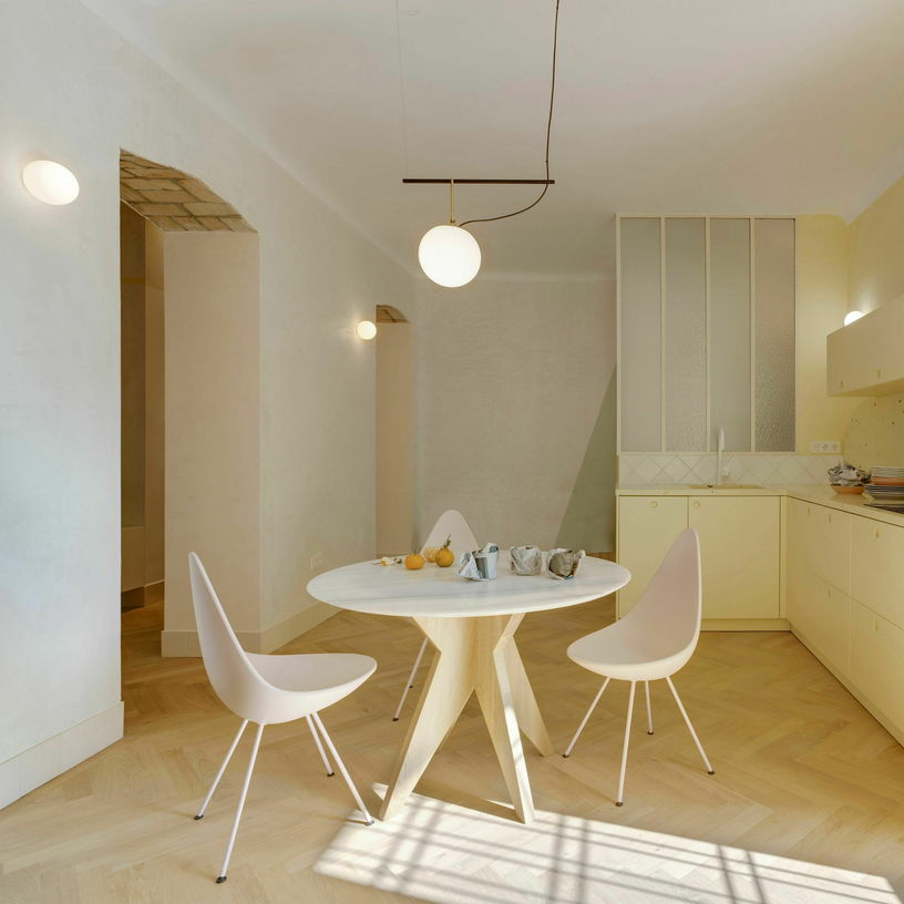Longue suspension ⌀22 cm noire Neri&Hu - Artemide - The Cool Republic