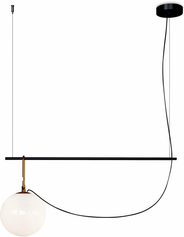 Longue suspension ⌀22 cm noire Neri&Hu - Artemide - The Cool Republic