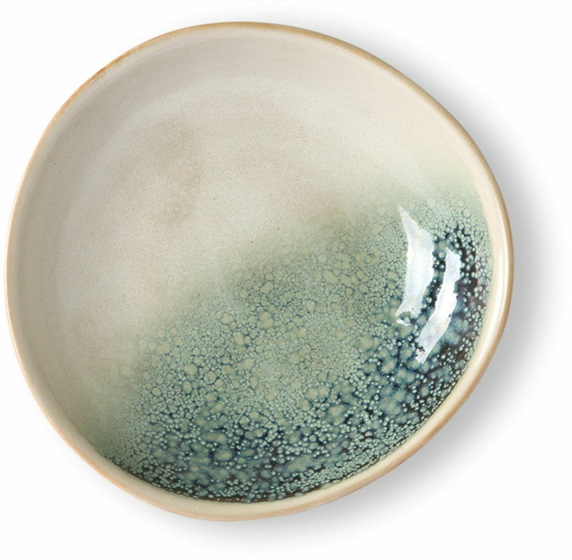 Lot de 2 bols de curry vert en céramique 70's - HKliving - The Cool Republic