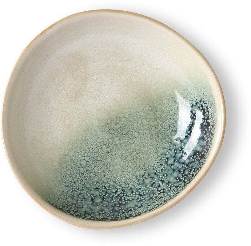 Lot de 2 bols de curry vert en céramique 70's - HKliving - The Cool Republic