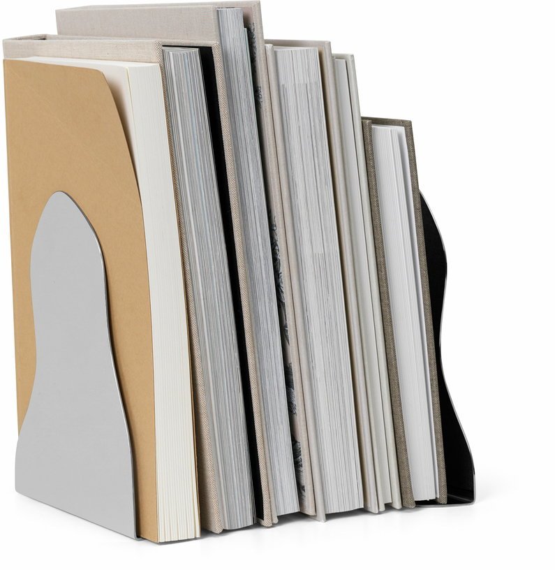 Lot de 2 serre - livres en miroir poli Pond - Ferm Living - The Cool Republic