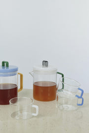 Lot de 2 tasses en verre borosilicate 8,5x8,5x5,4cm Brew cup - Hay