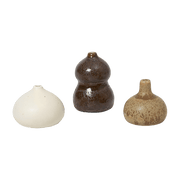 Lot de 3 mini vases Komo - Ferm Living - The Cool Republic