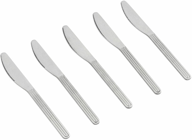 Lot de 5 couteaux en acier inoxydable Sunday - HAY - The Cool Republic